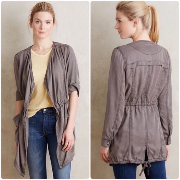 Anthropologie Jackets & Blazers - Anthropologie Hei Hei Draped Morgan Coat